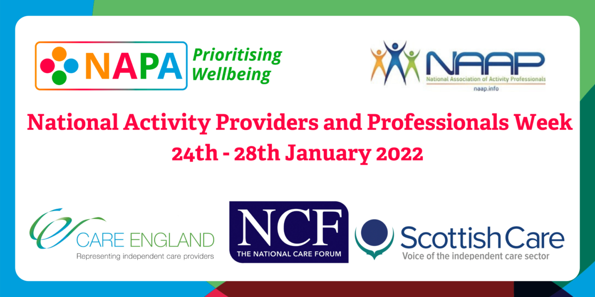 National Activity Providers and Professionals Week 2022